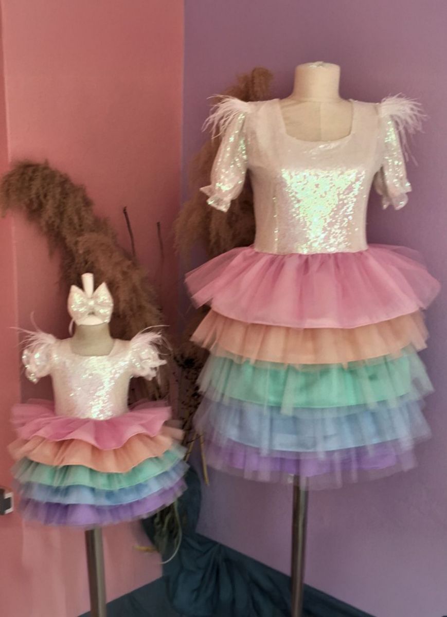 UNICORN ANNE KIZ ELBİSESİ resmi